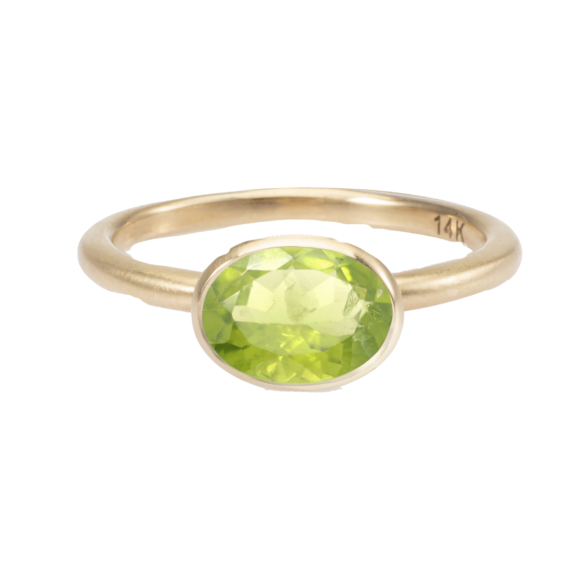 Charm Peridot Ring