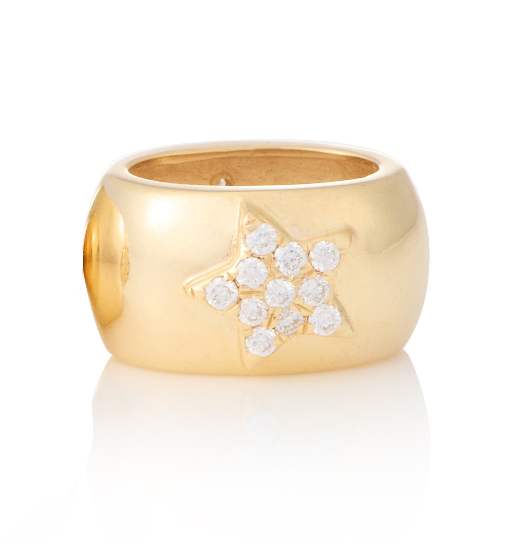 Love and Luck Pave Star Glider