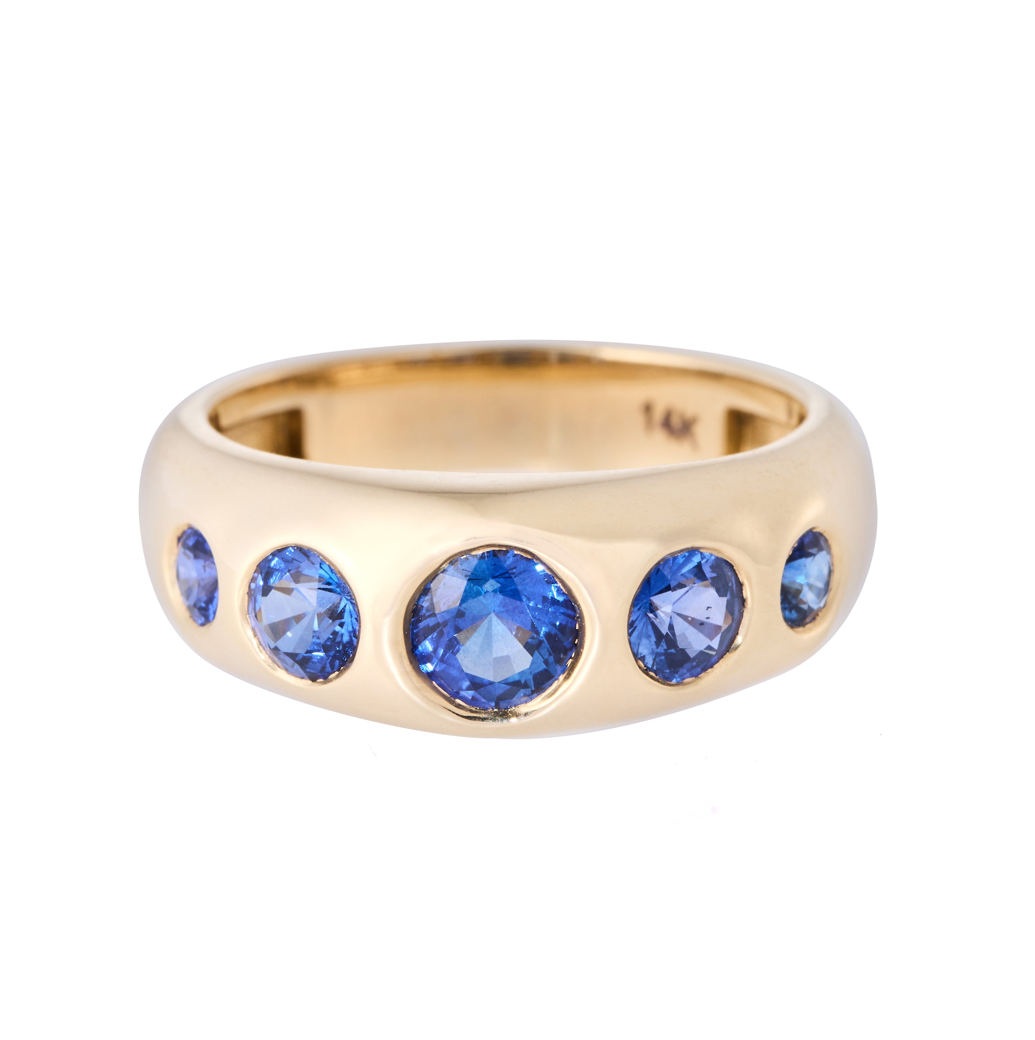 Sapphire Dome Ring