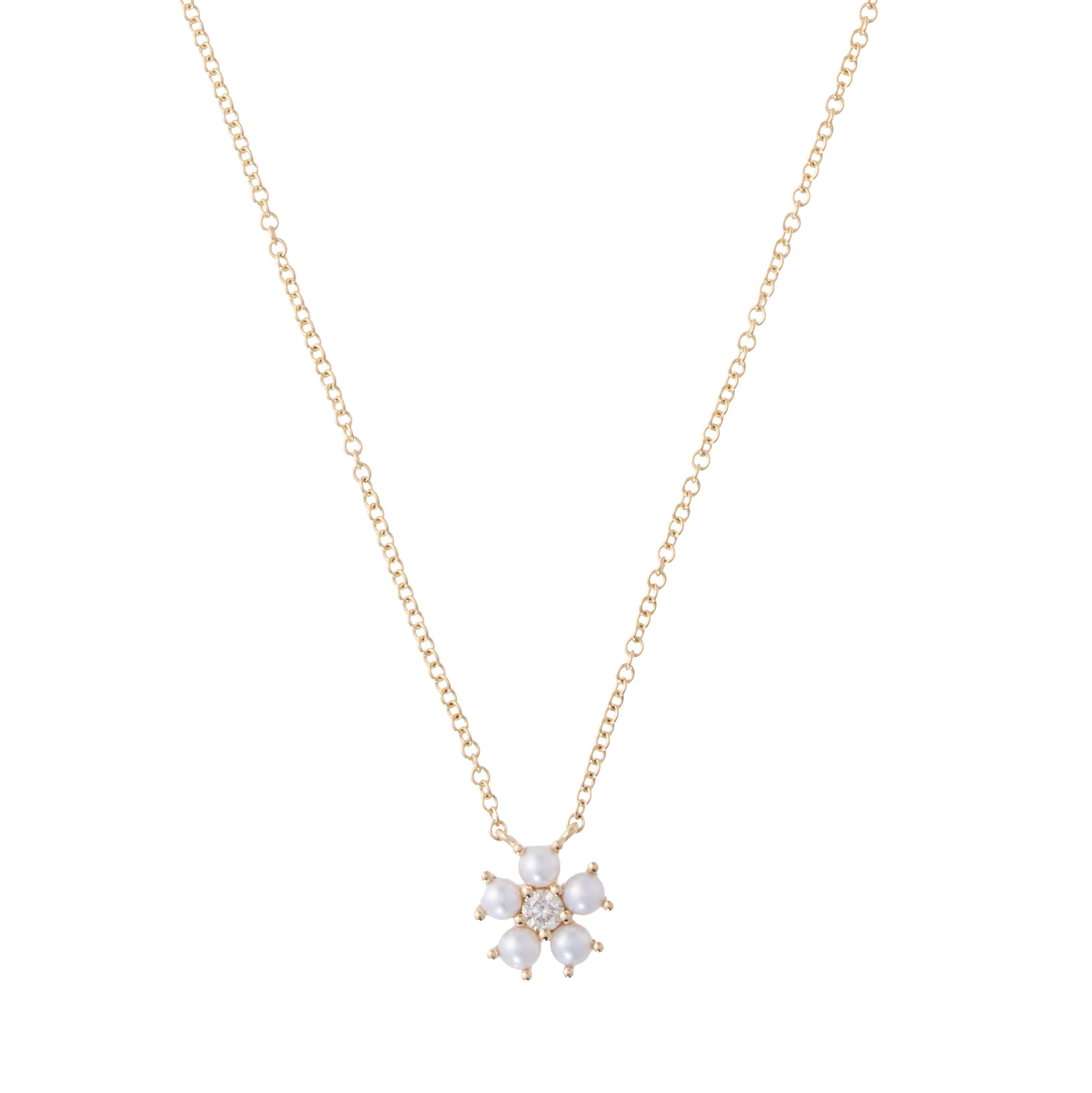 Single Pearl Bambi Necklace