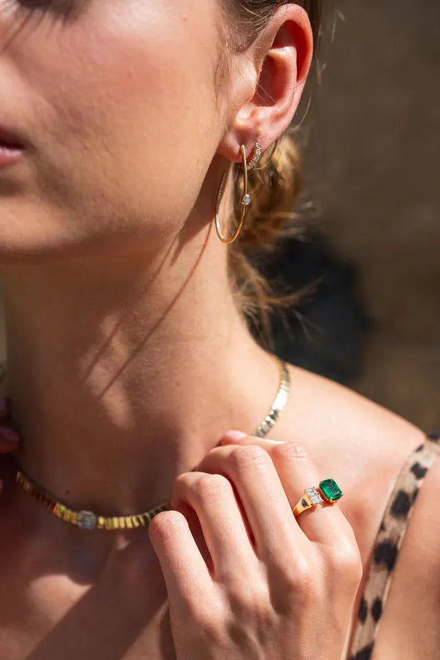 Thea Open Hook Ring