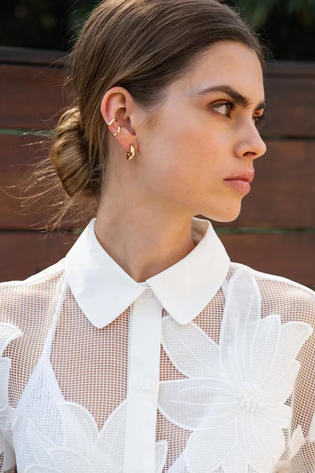 Solid V Ear Cuff