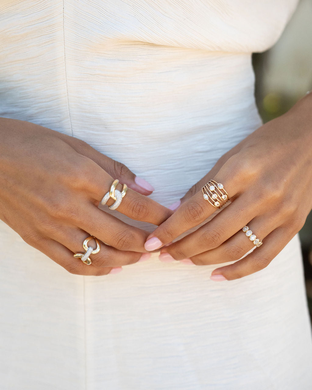 Stirrup Link Ring