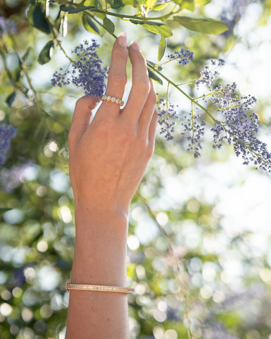 Angelica Baguette Bangle