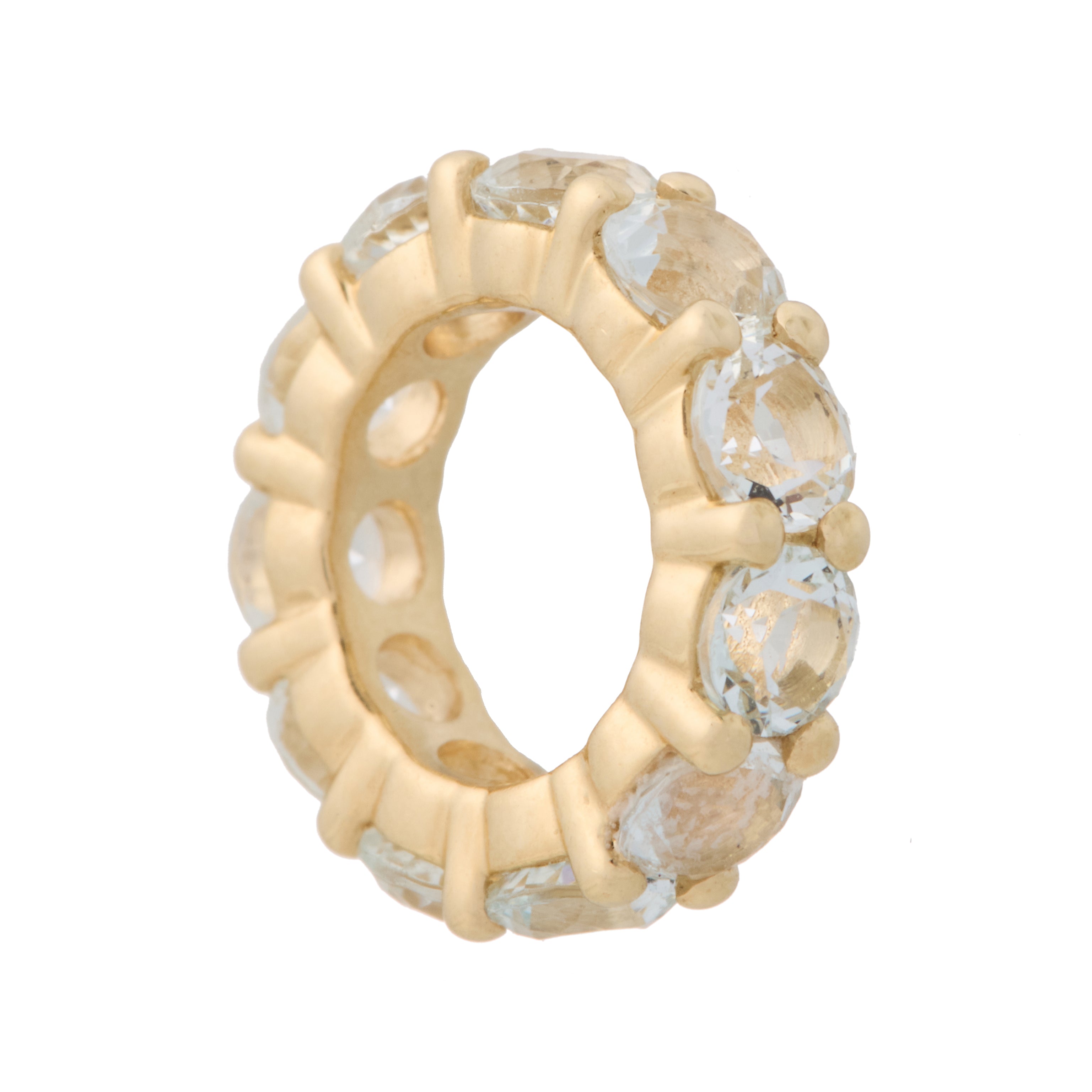 Prong Set Aquamarine Glider