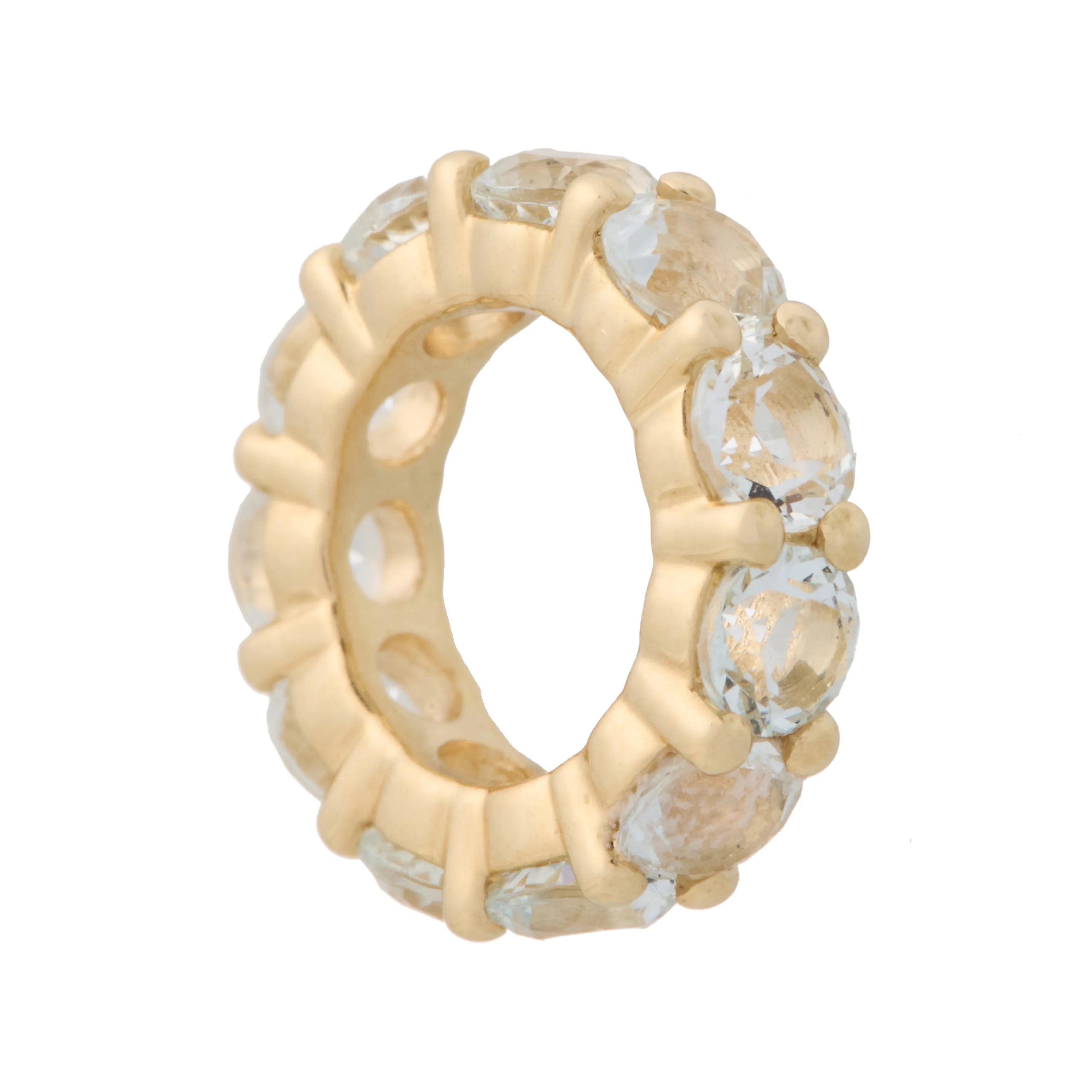 Prong Set Aquamarine Glider