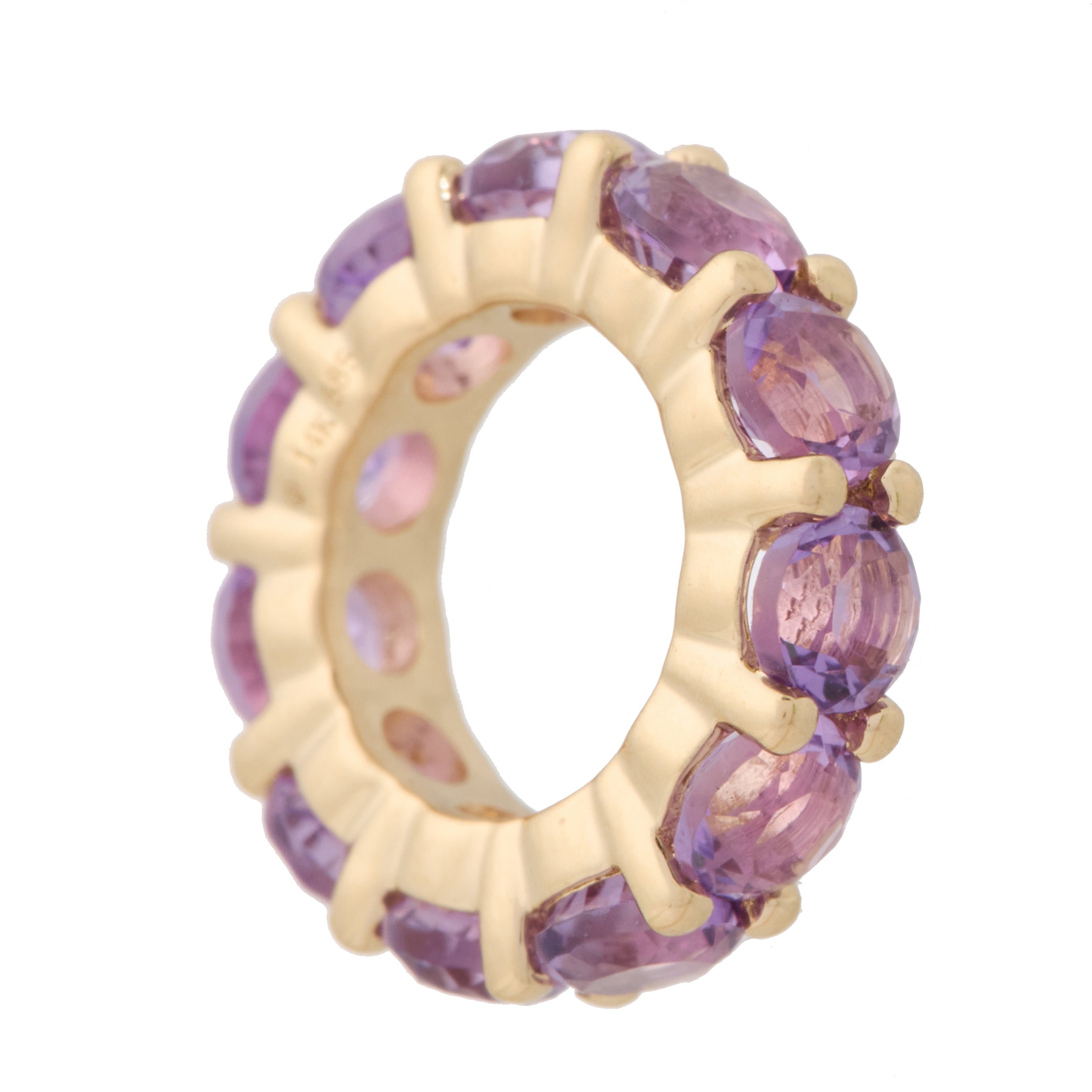 Prong Set Amethyst Glider