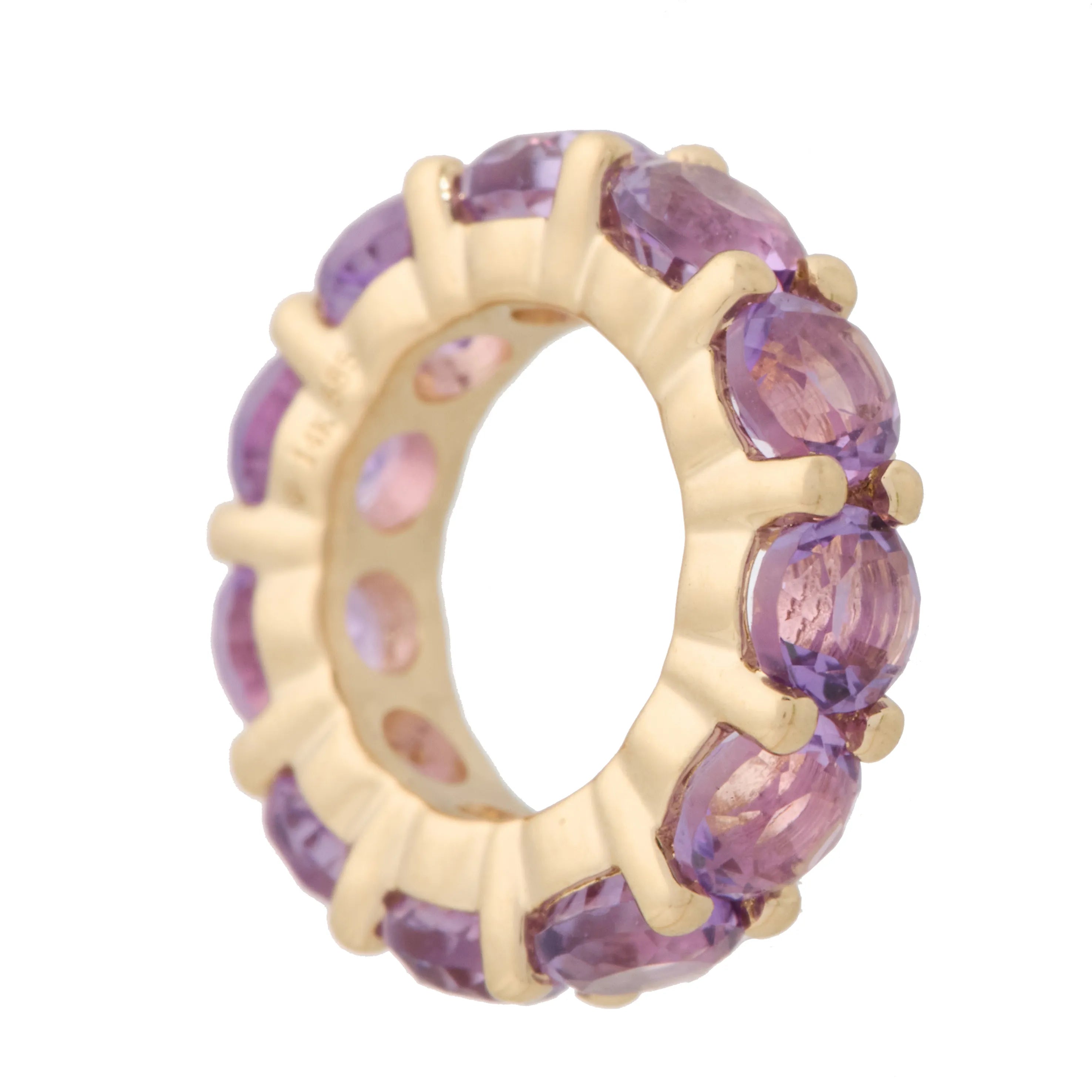 Prong Set Amethyst Glider