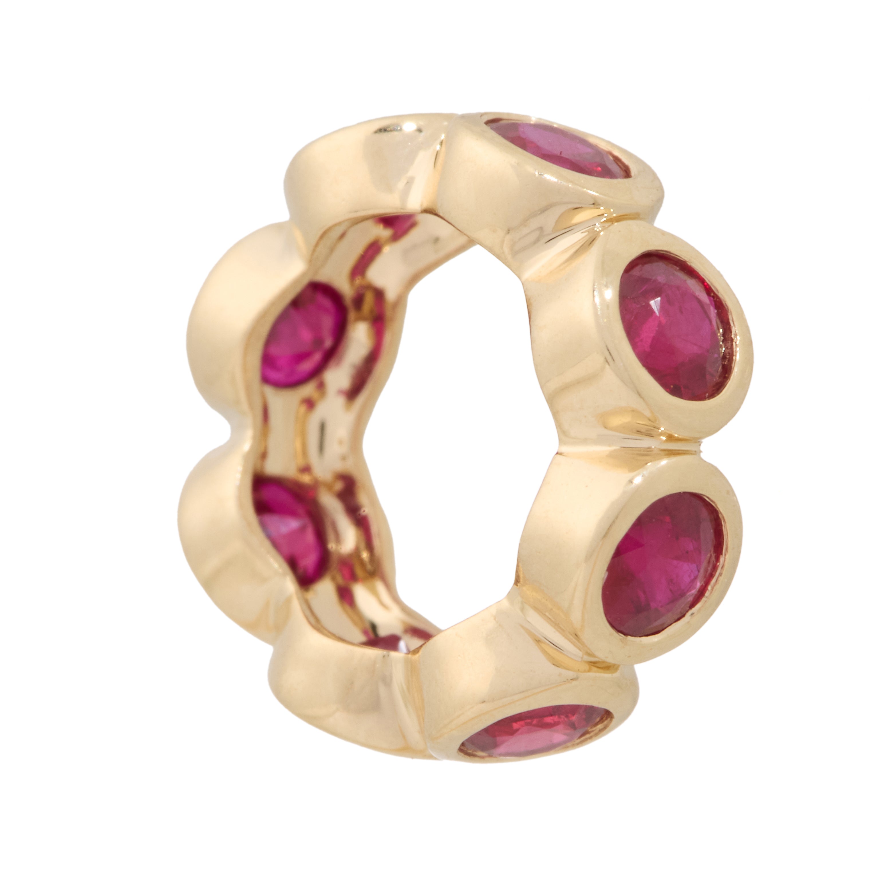 Bezel Set Ruby Glider