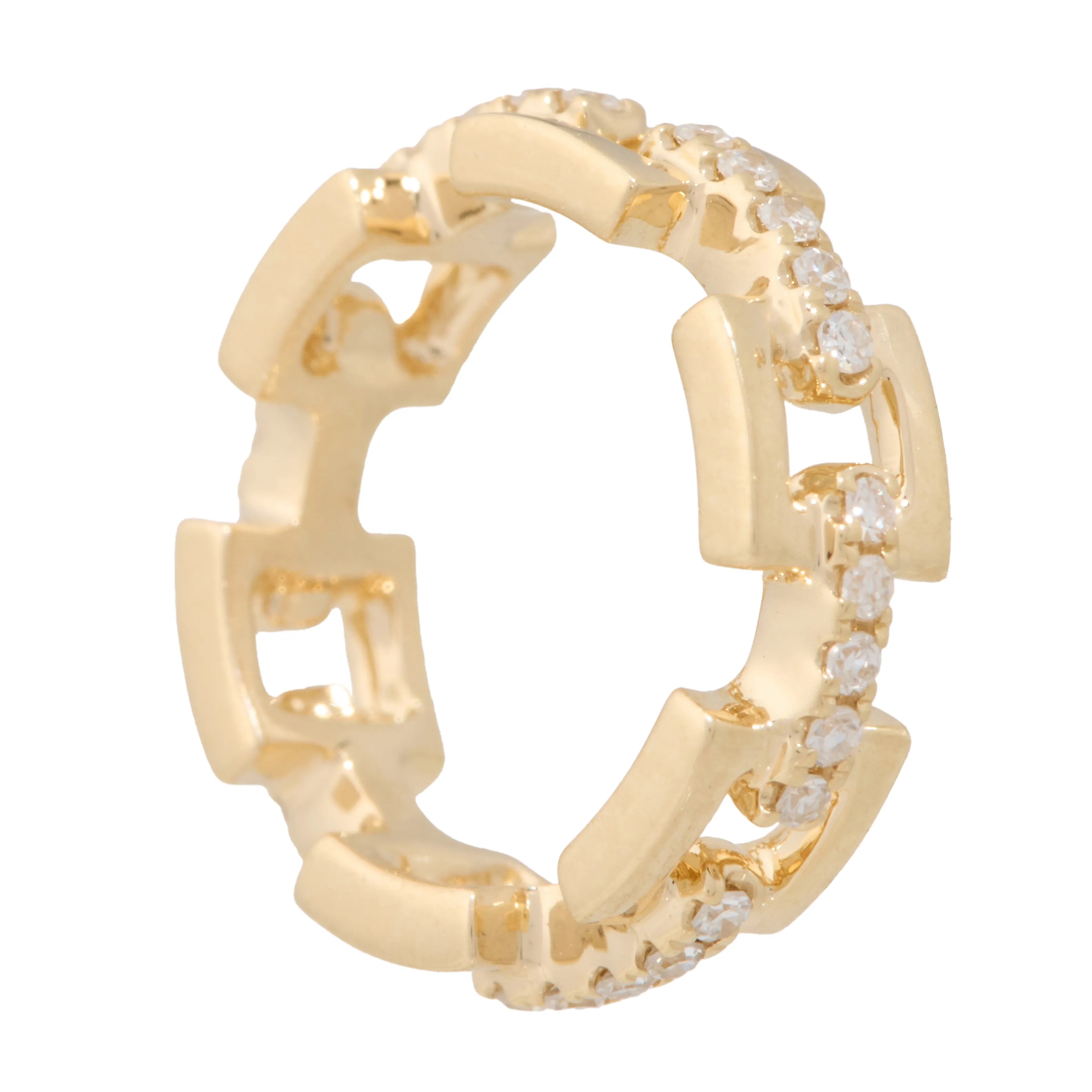 Chain Link Glider with Diamond Connections