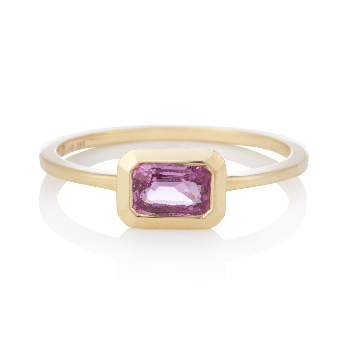 Charm Pink Sapphire Ring