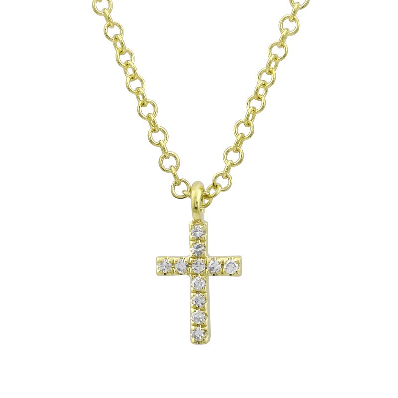 Tiny Cross Necklace