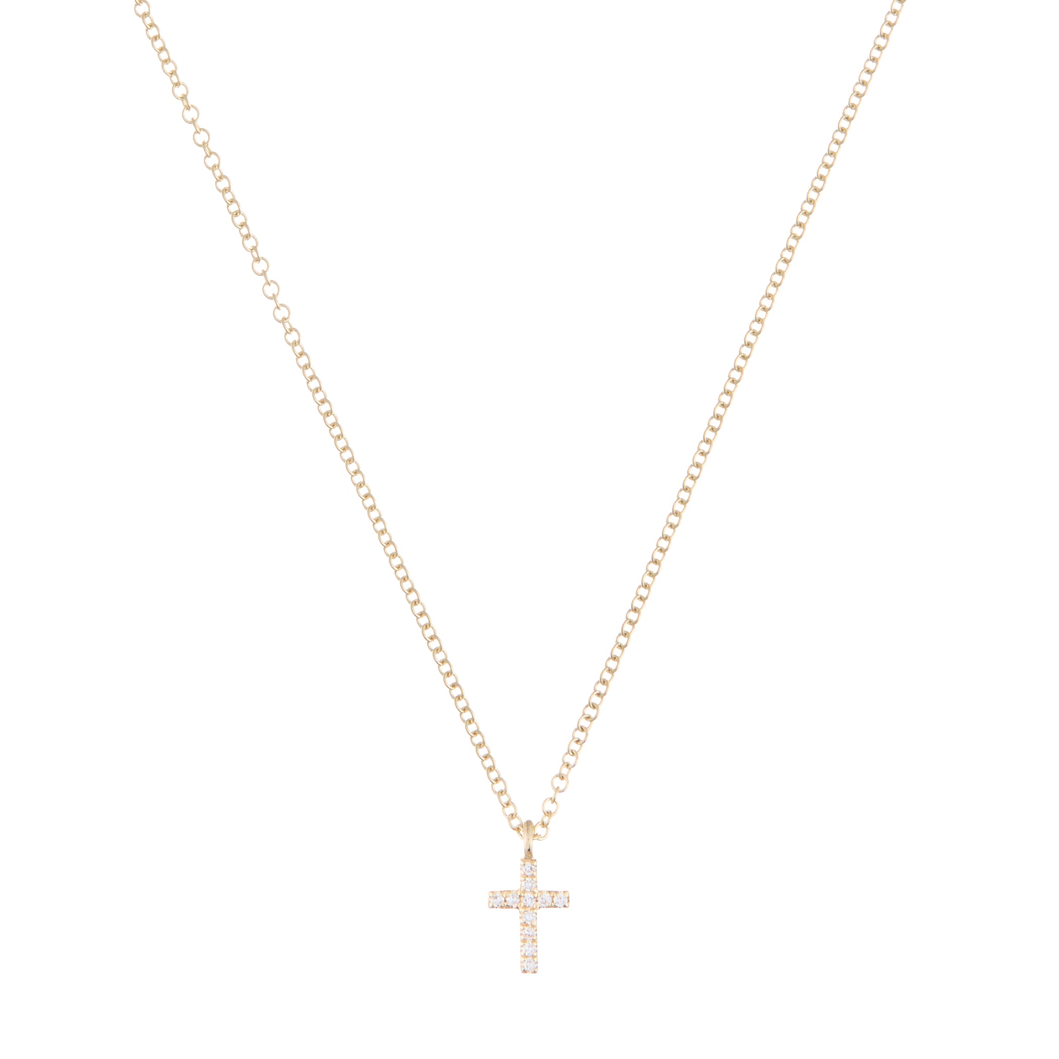 Classic Petite Cross Necklace