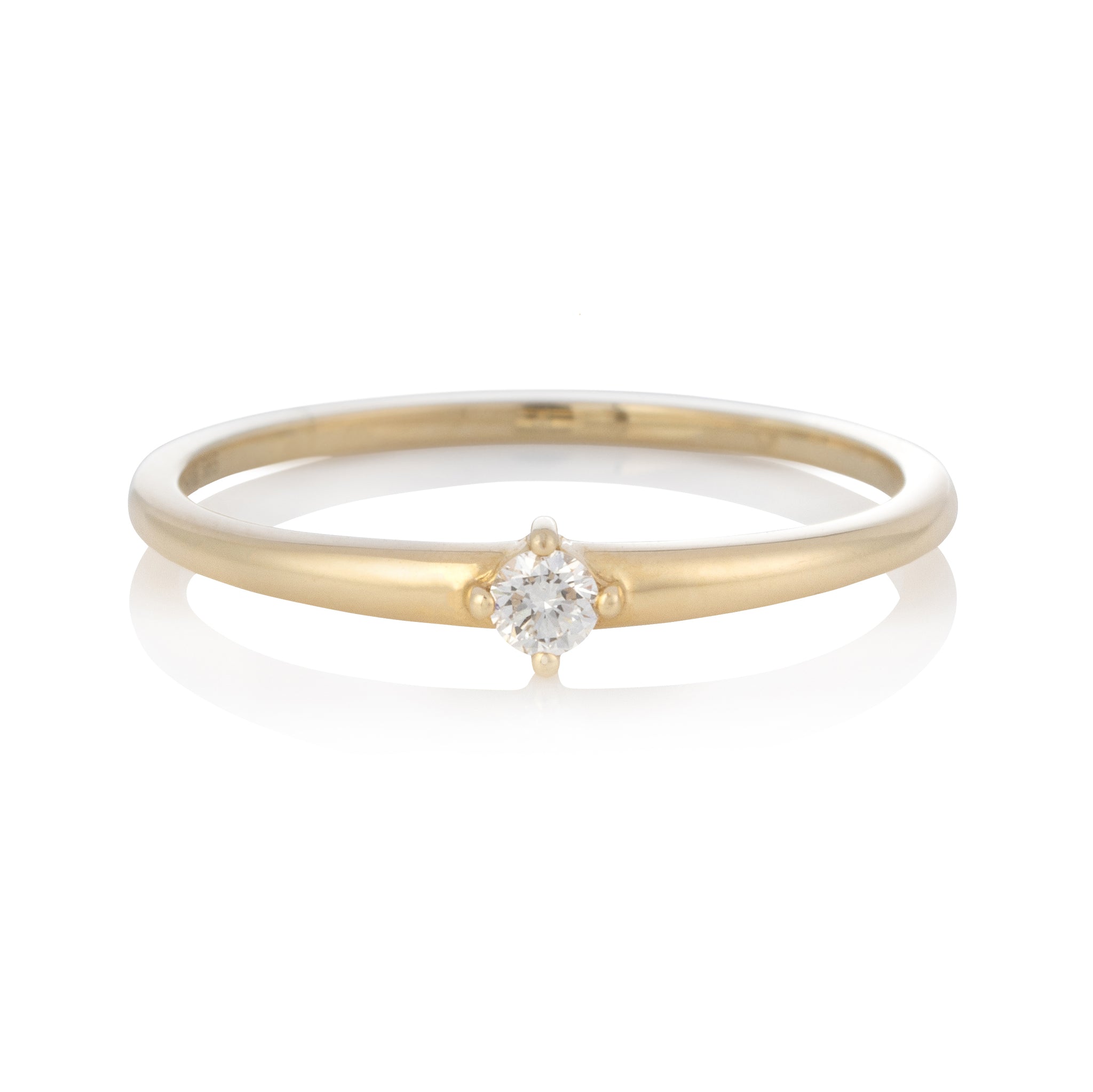 Small Round Rings Petite Round Ring - Zofia Day Co.