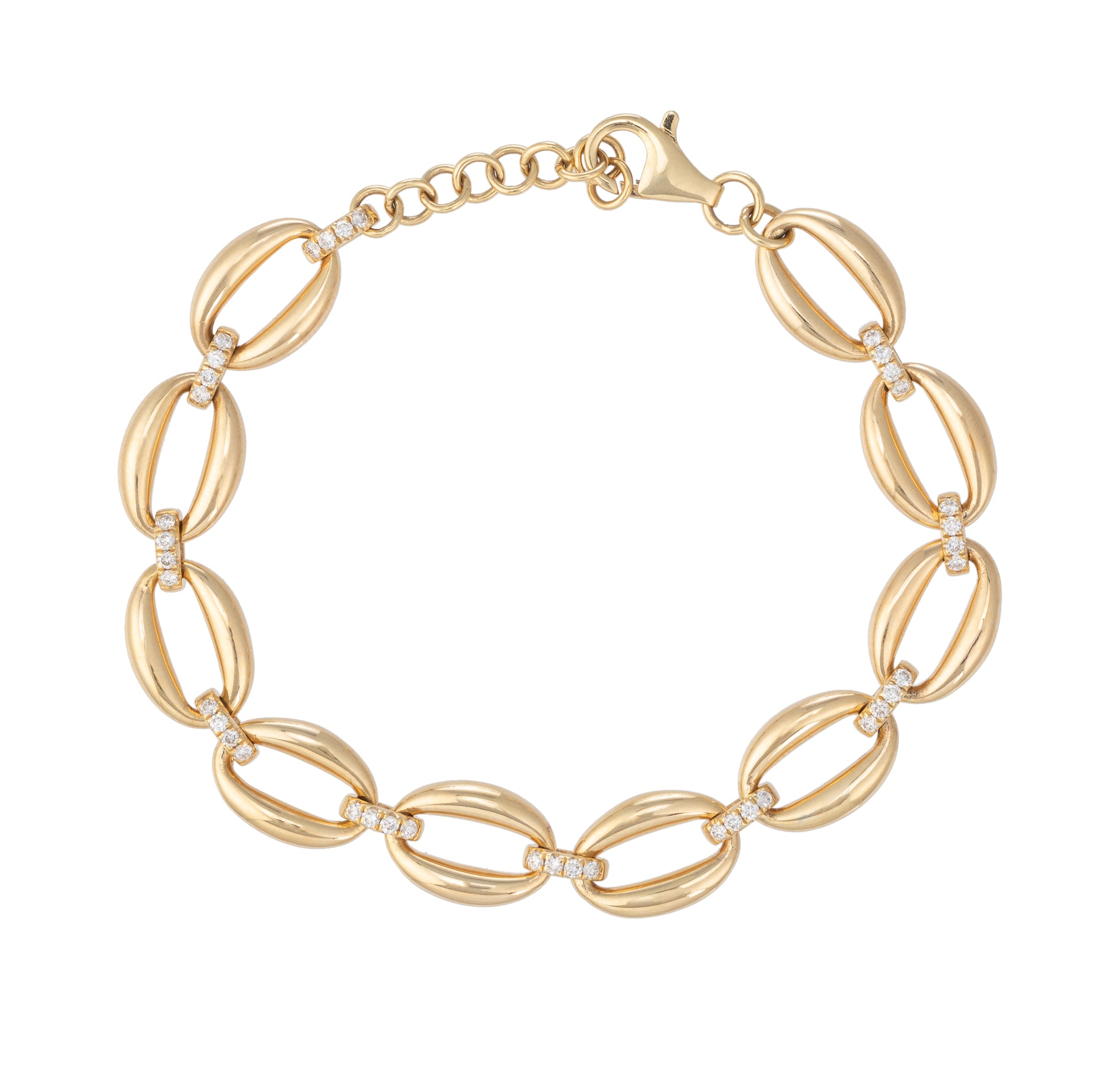 Shell Link Bracelet - Zofia Day Co.