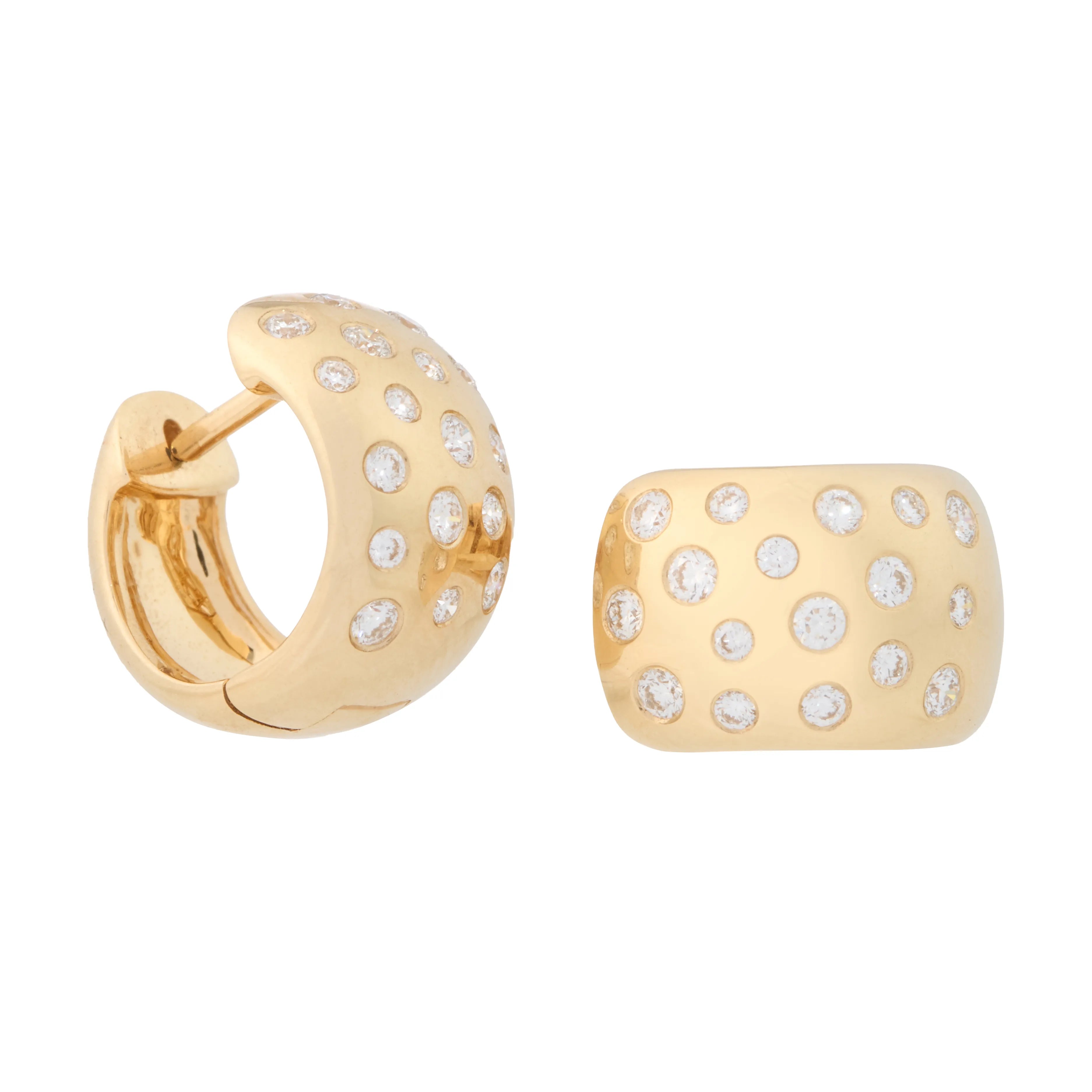 Sprinkle Diamond Huggies