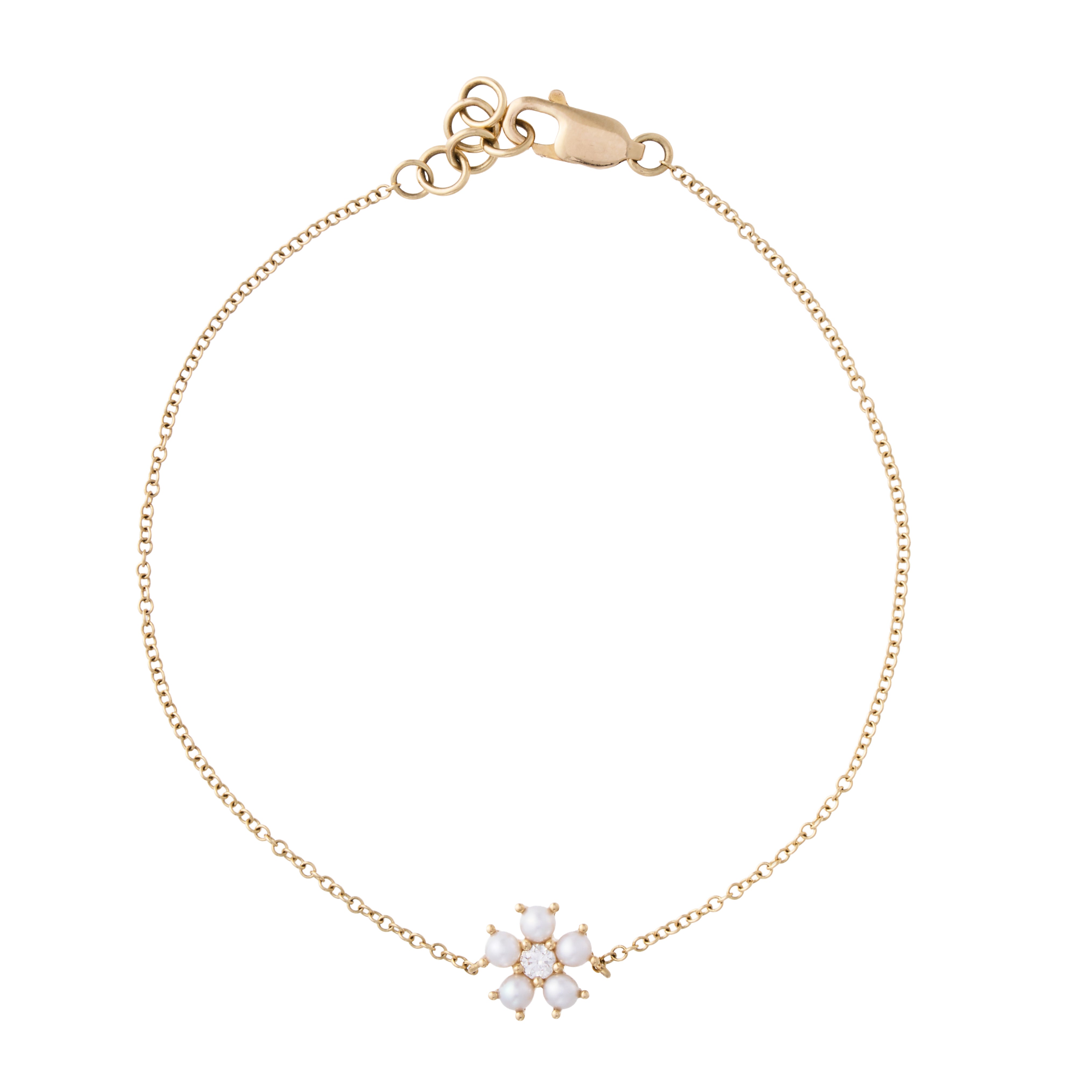 Single Pearl Bambi Bracelet