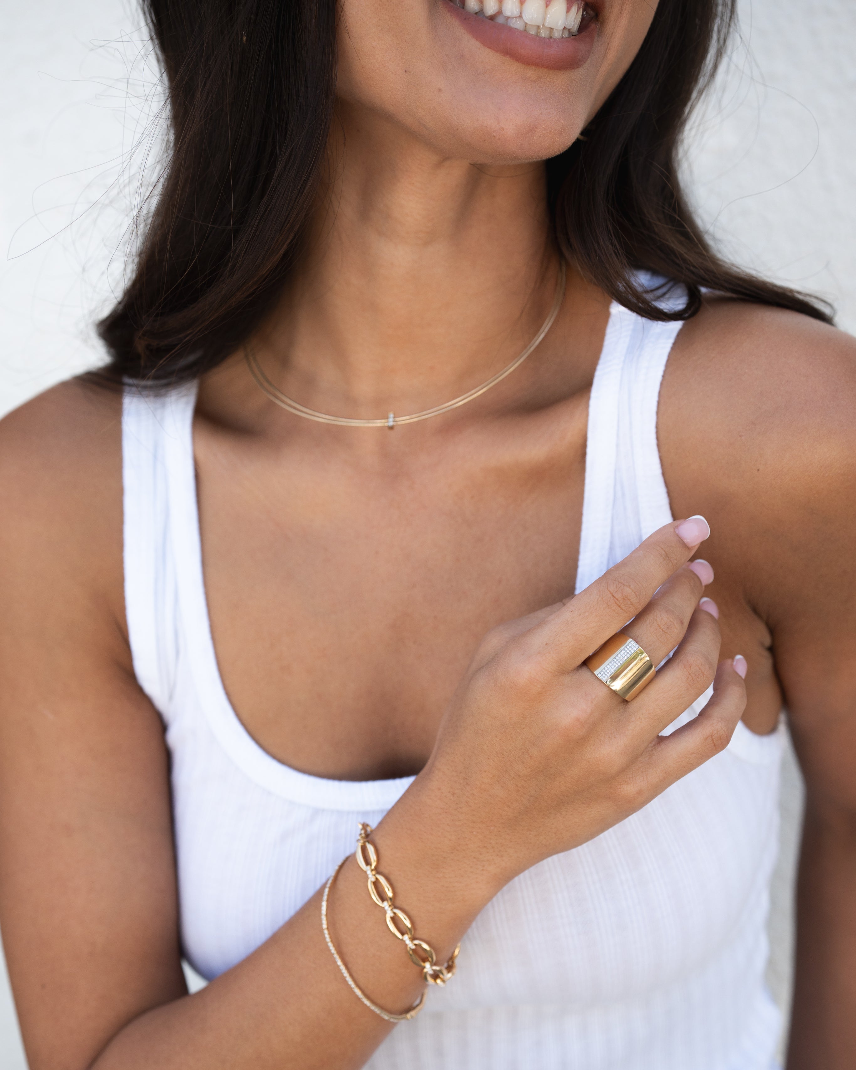 Shell Link Bracelet