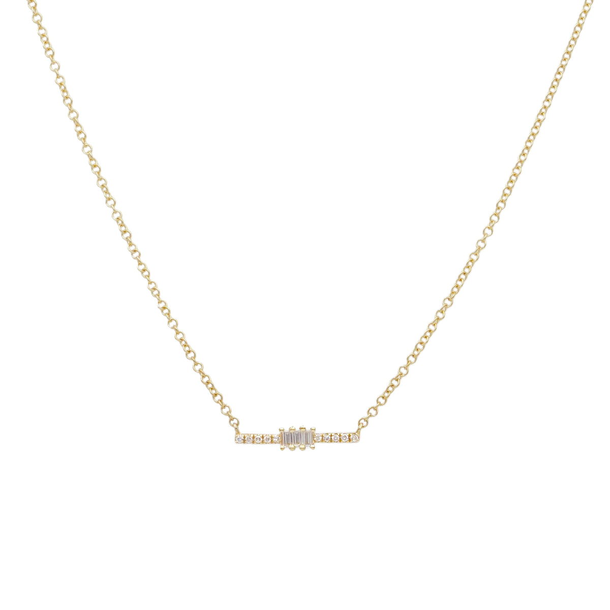 Beatrice Baguette Necklace