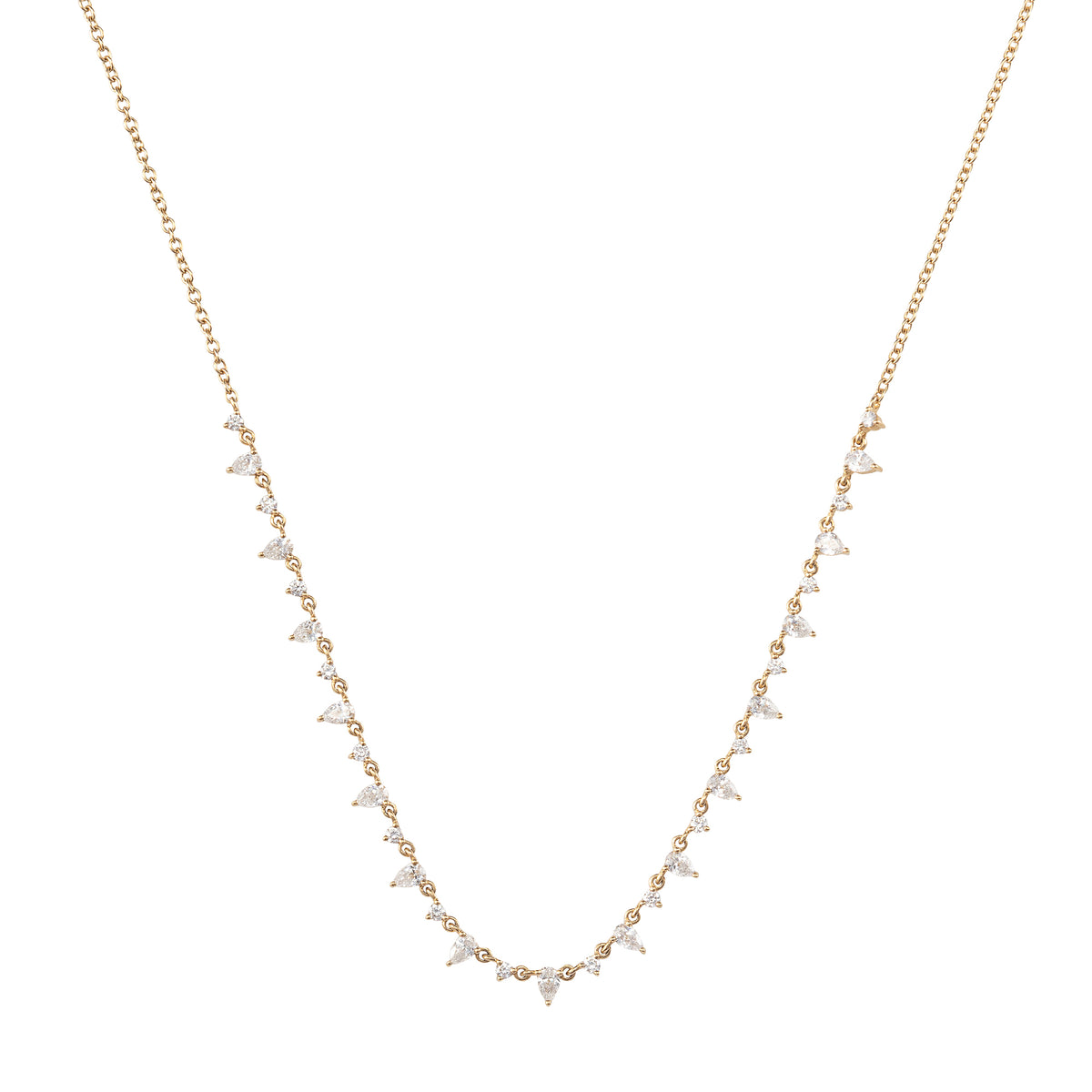 Hayworth Pear Shaped Dainty Necklace