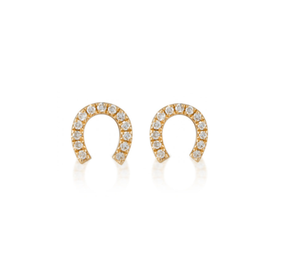 Petite Horseshoe Studs