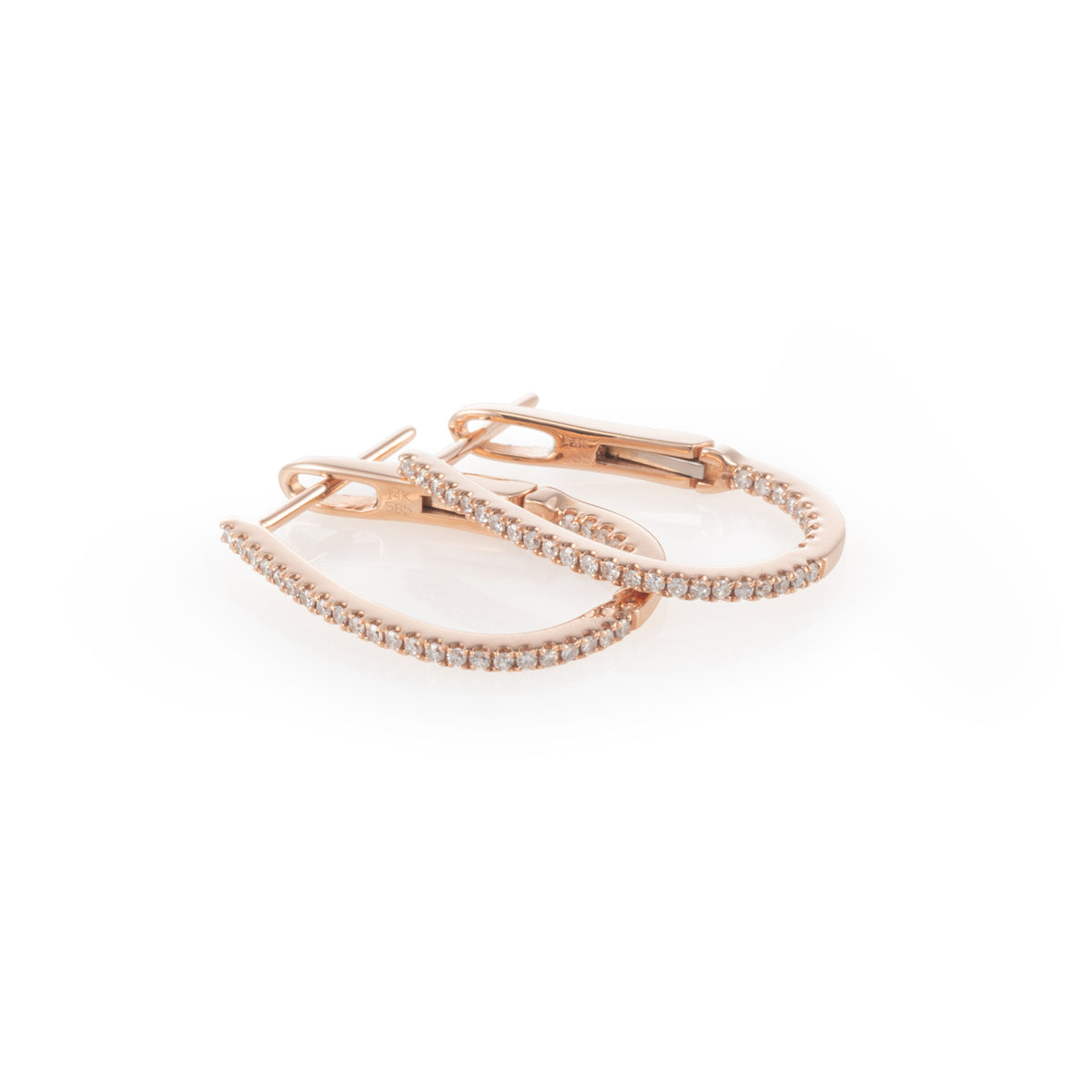 .75&quot; Oblong Hoops