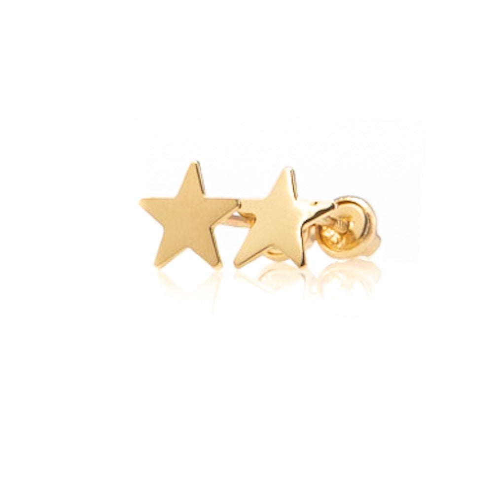 Petite Children&#39;s Star Studs