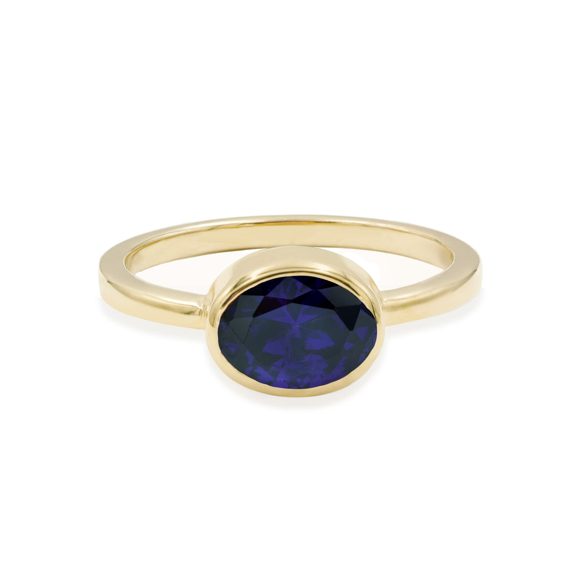 Rainbow Sapphire Ring