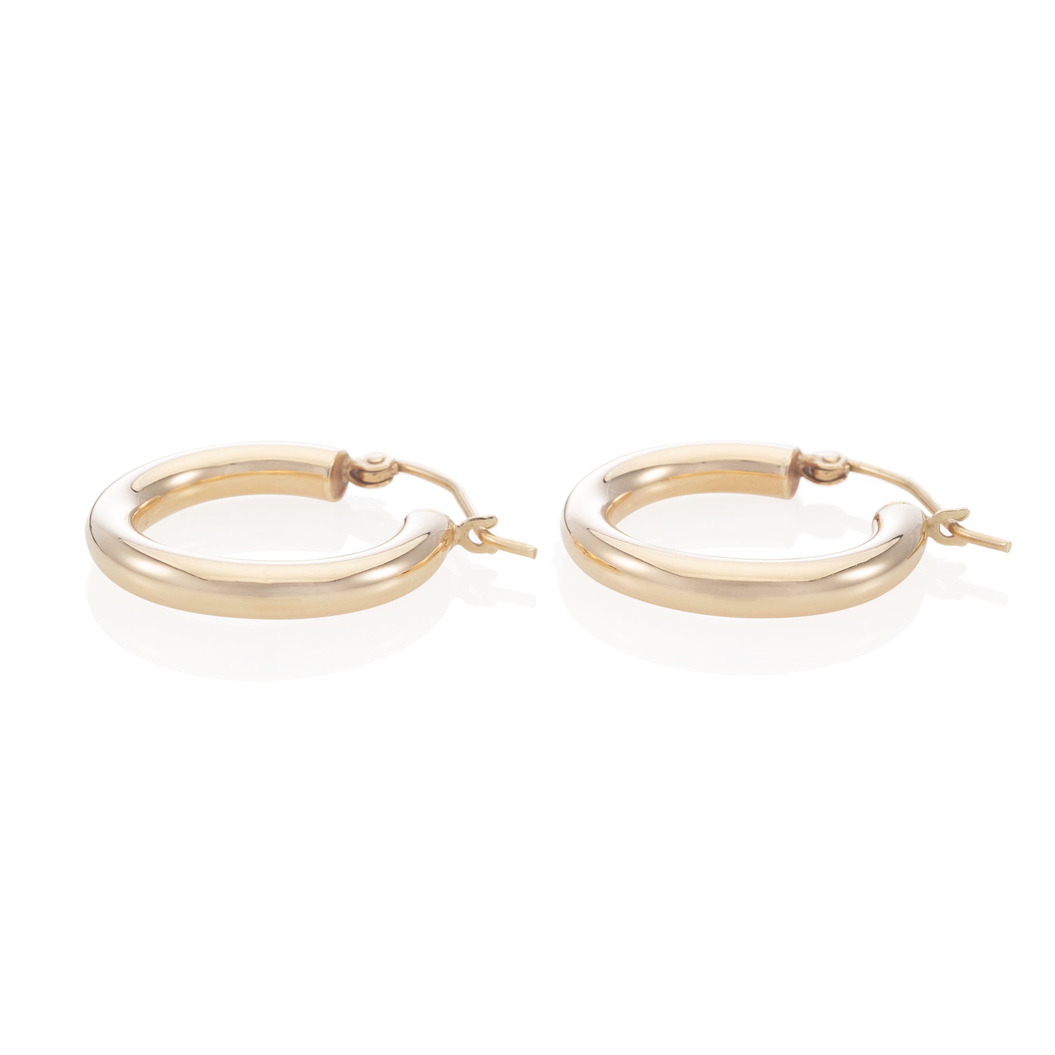 Thick Bubble Hoops - .75"