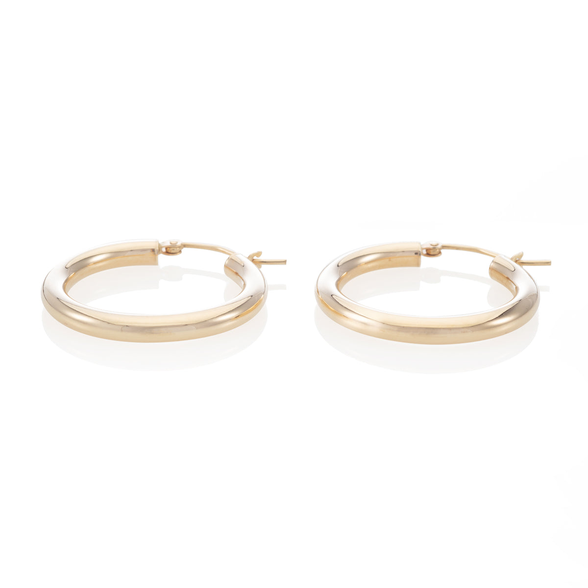 Thick Bubble Hoops - 1&quot; up to 2&quot;