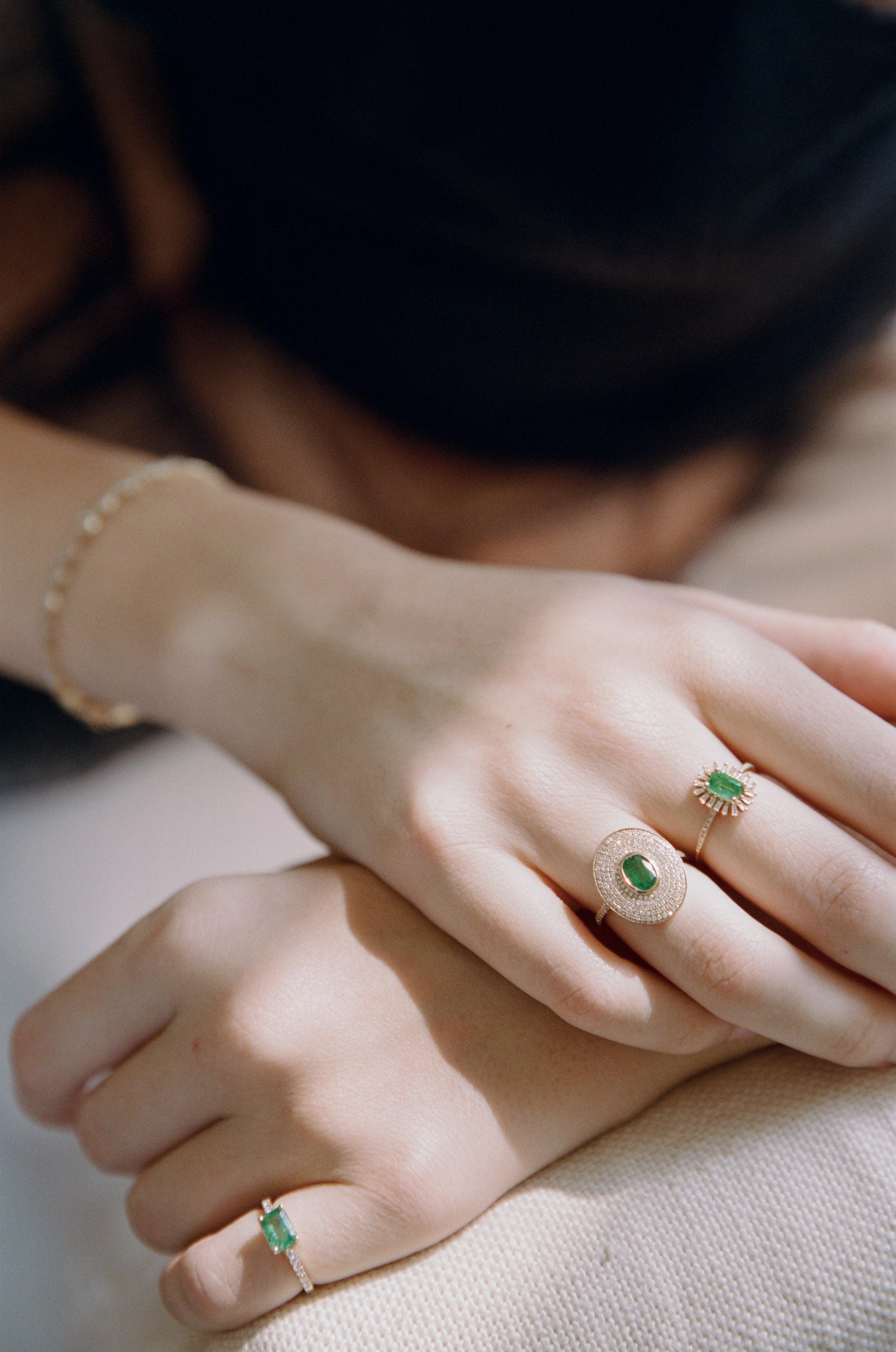 Emerald Cut Emerald Ring