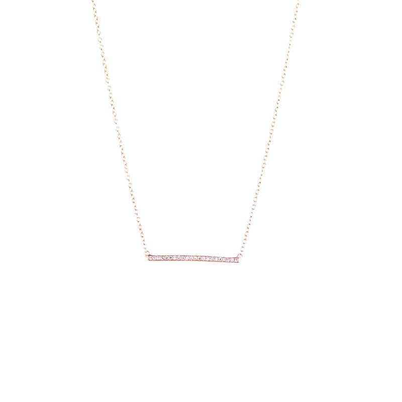 Paros Bar Necklace-Necklaces-Zofia Day Co.