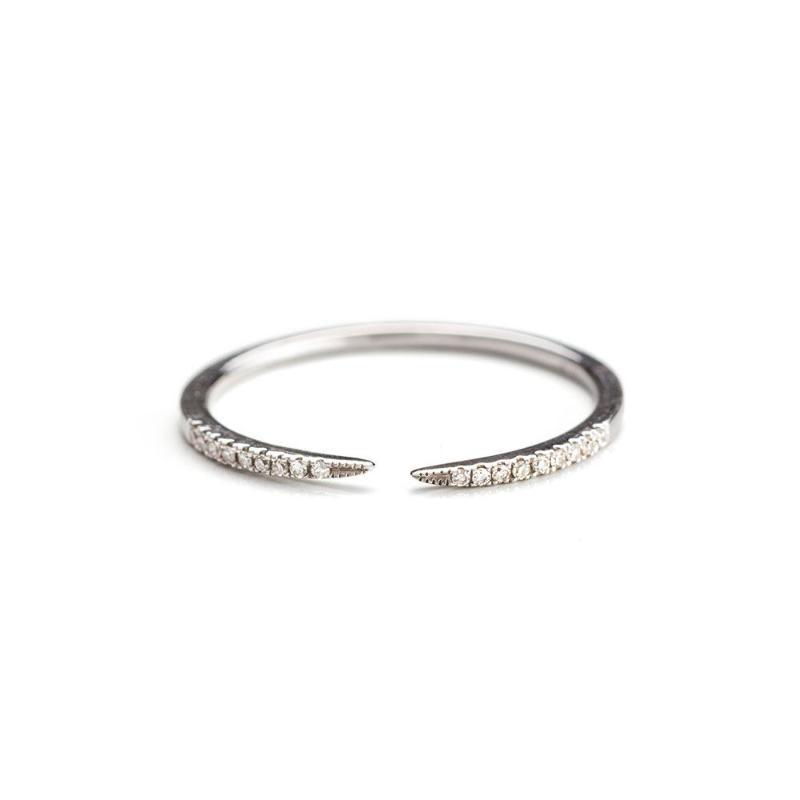 Petite Claw Ring-Rings-Zofia Day Co.