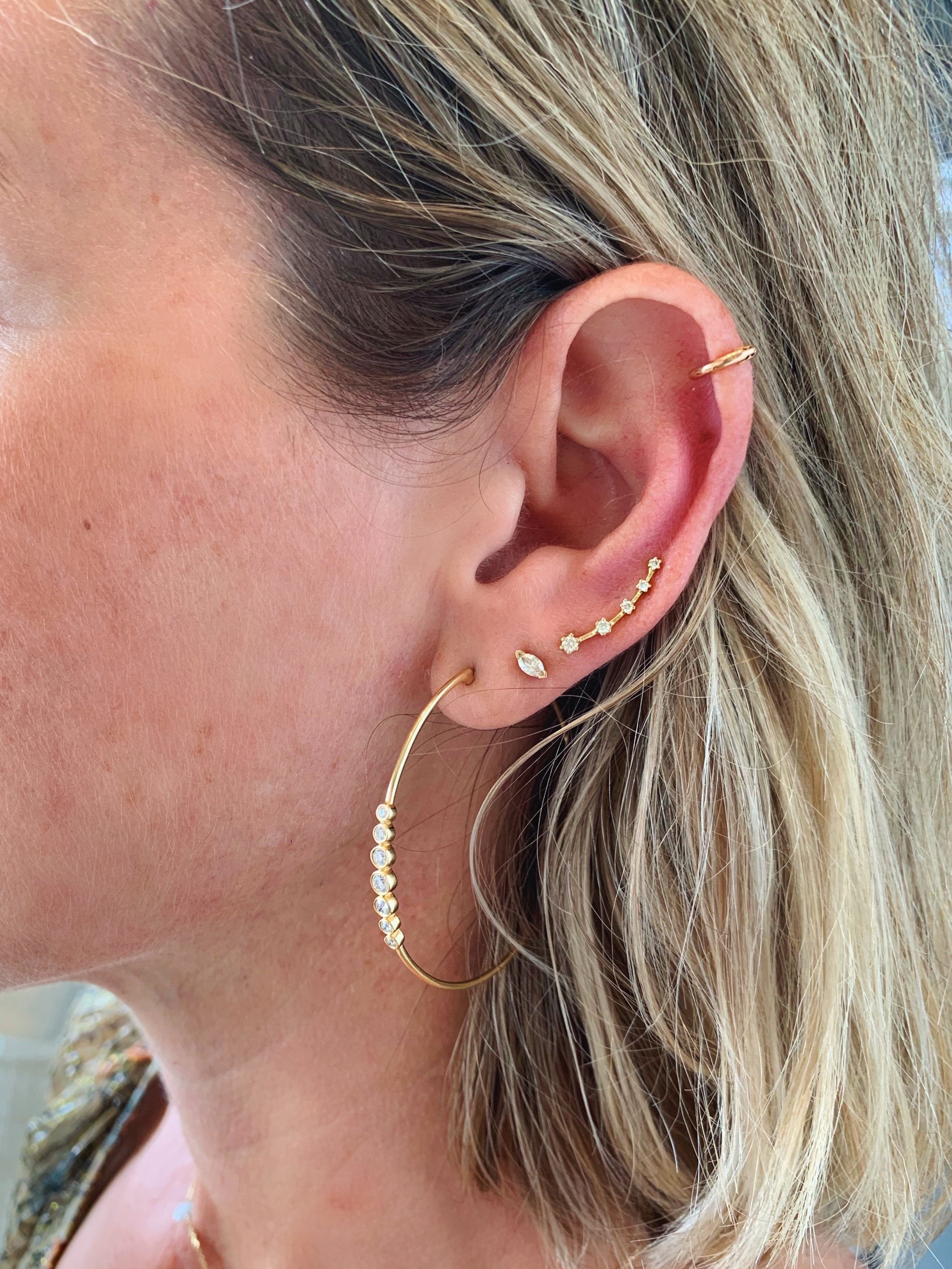 Roxy Hoops-Earrings-Zofia Day Co.