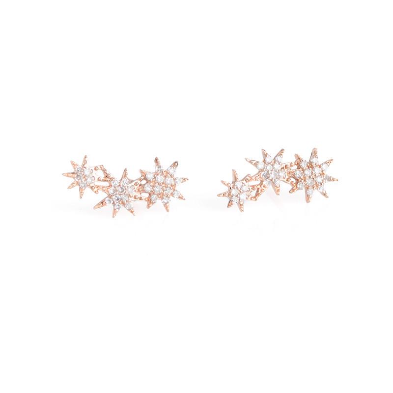 Starburst Crawlers-Earrings-Zofia Day Co.