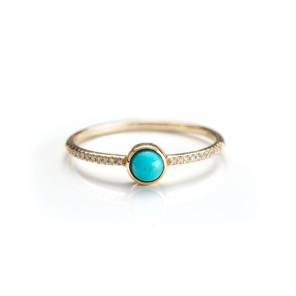 Turquoise Island Ring-Rings-Zofia Day Co.