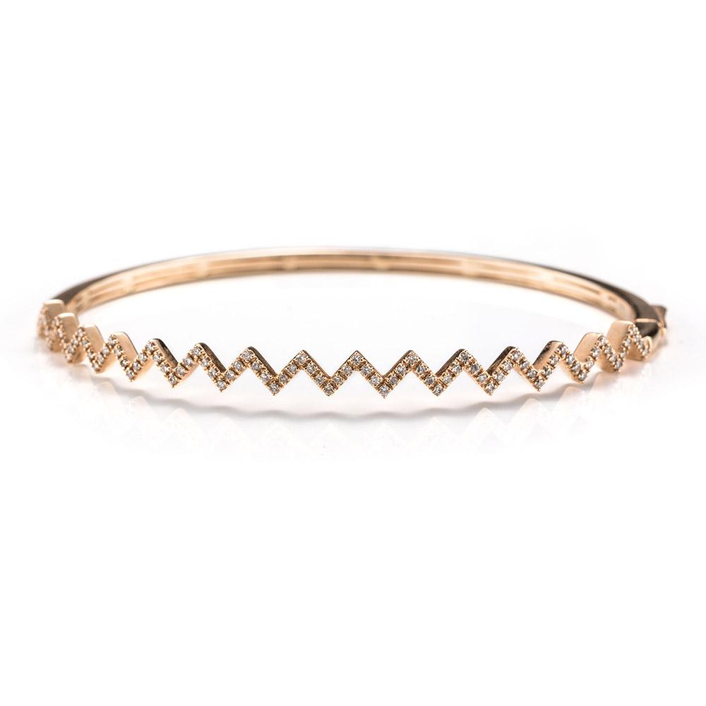 Zig Zag Bracelet-Bracelets-Zofia Day Co.